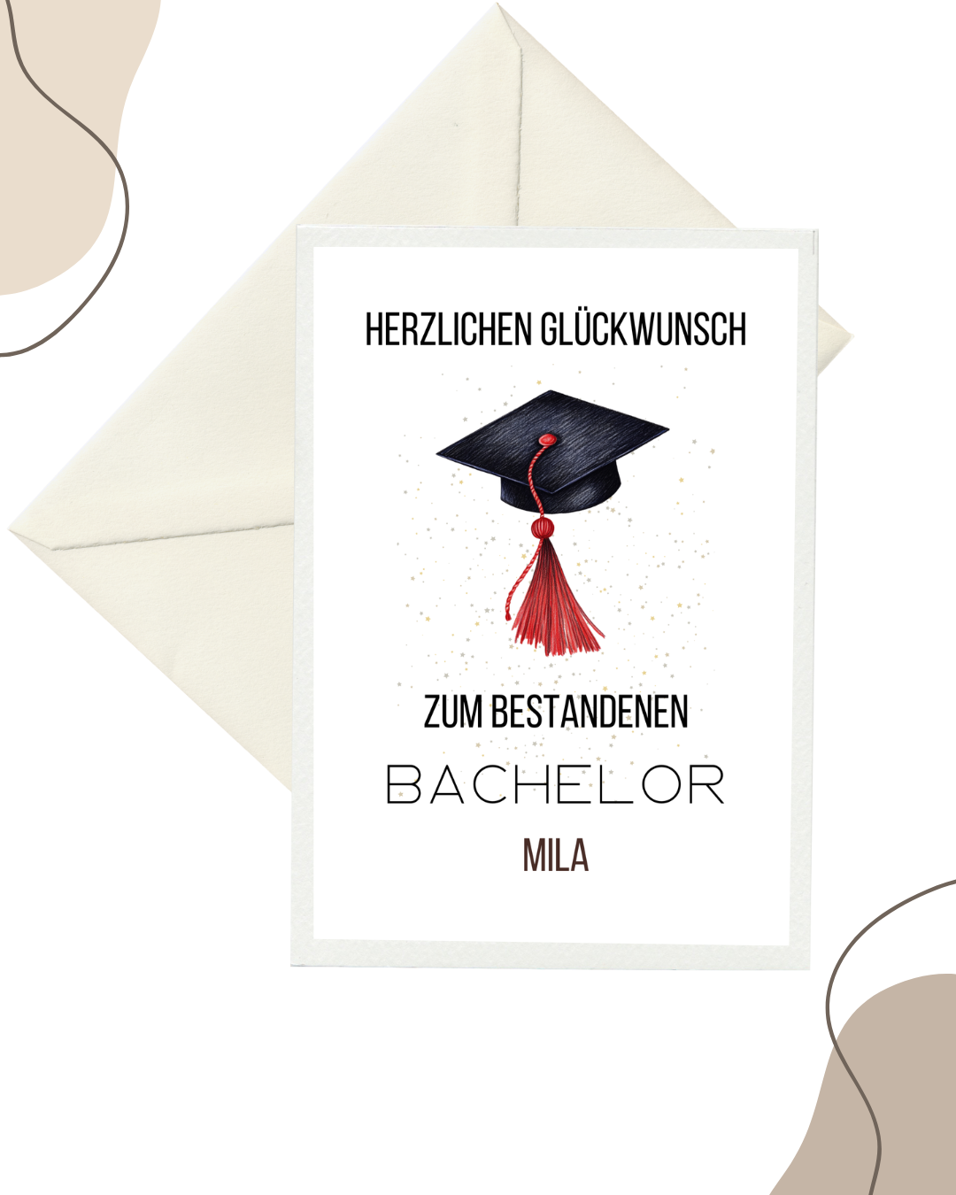 Bachelor Abschluss Karte