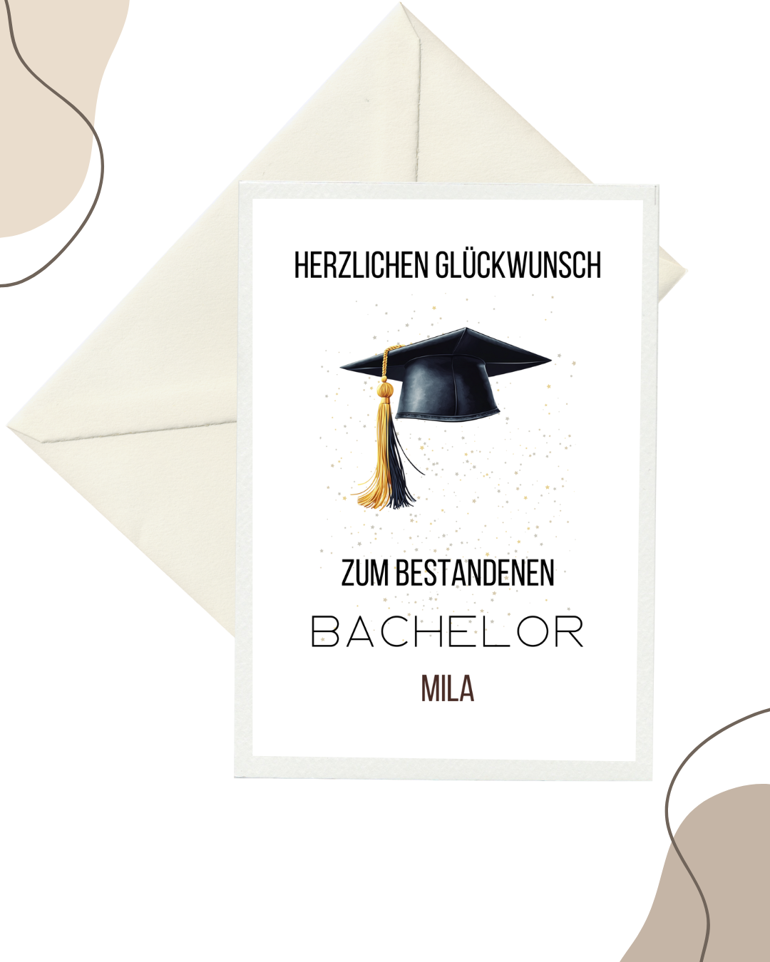Bachelor Abschluss Karte