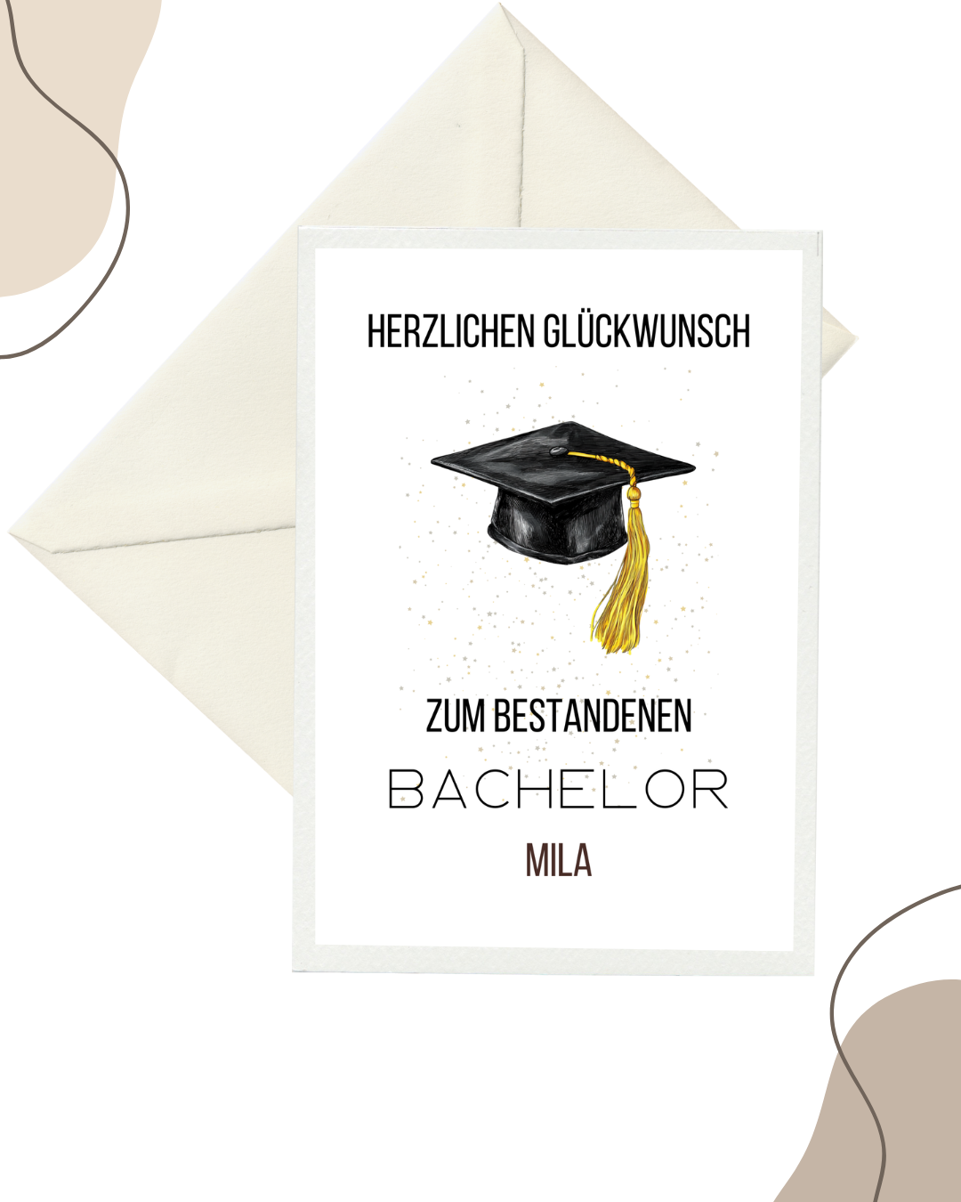 Bachelor Abschluss Karte