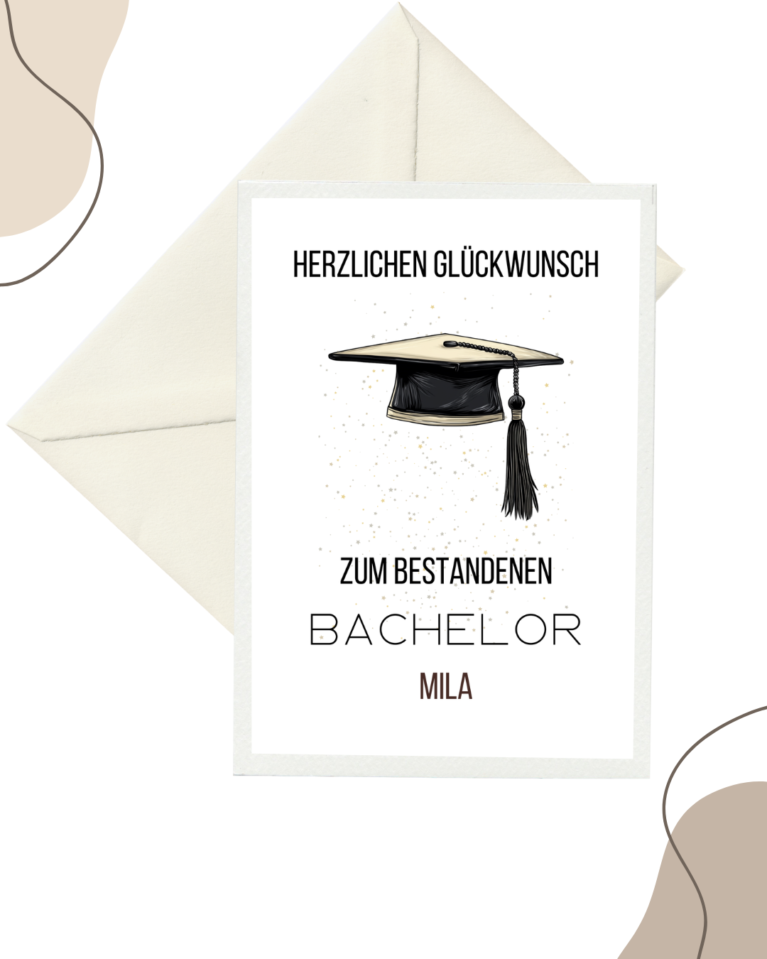 Bachelor Abschluss Karte