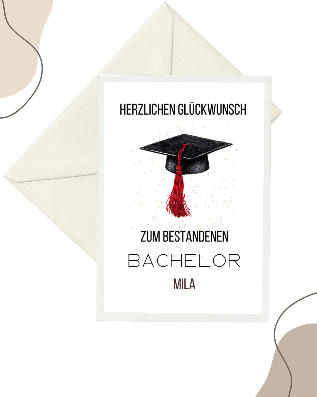 Bachelor Abschluss Karte