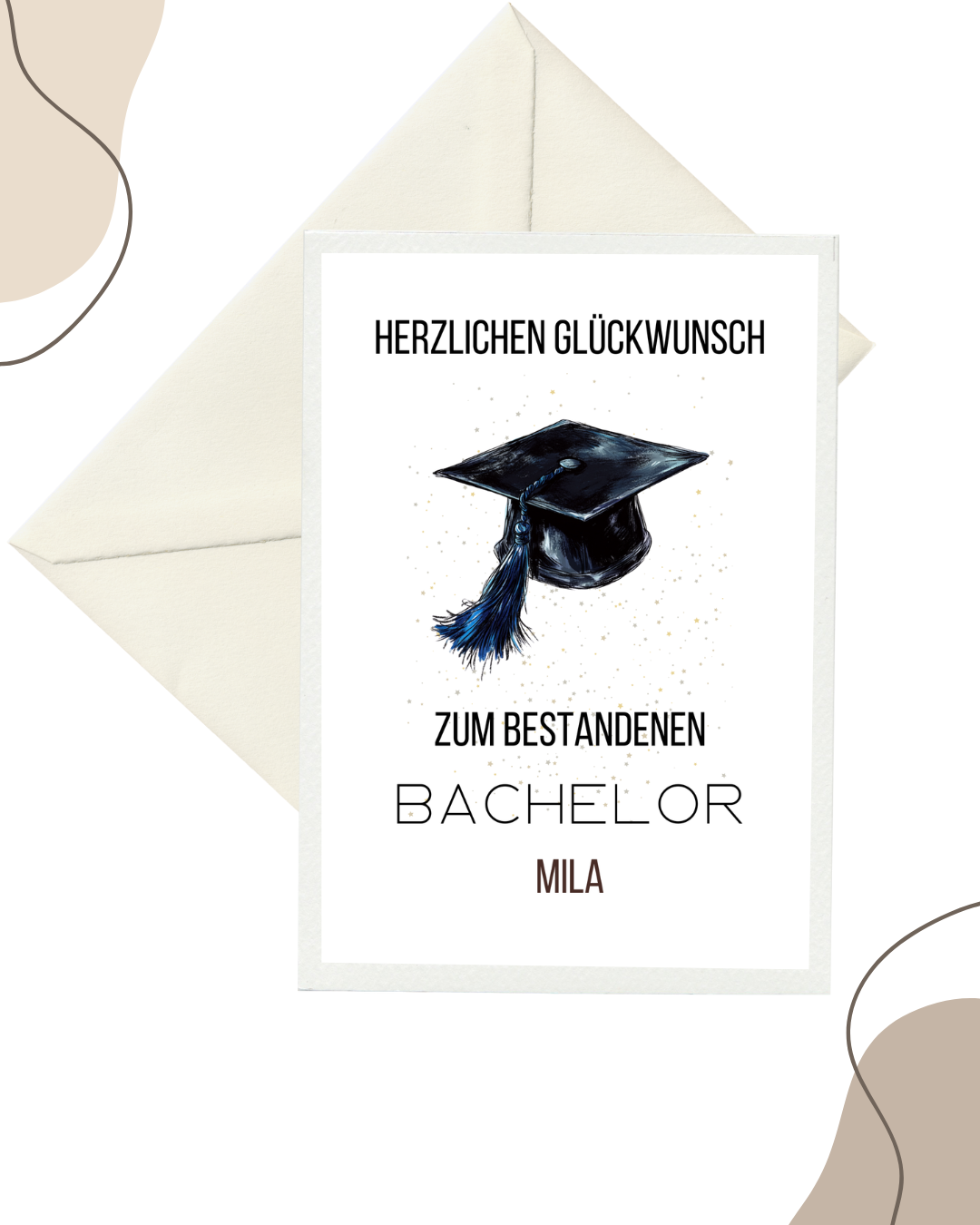 Bachelor Abschluss Karte
