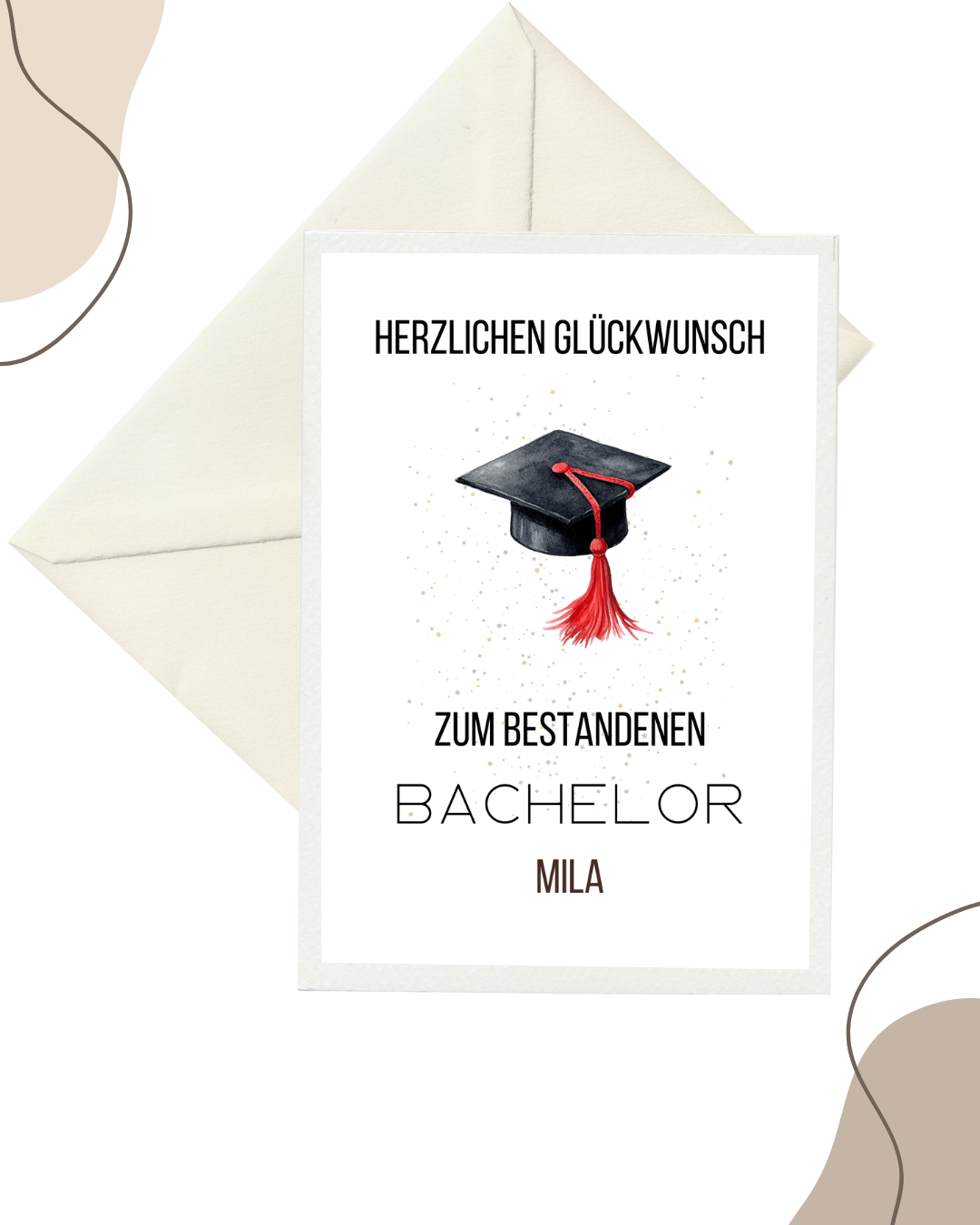 Bachelor Abschluss Karte